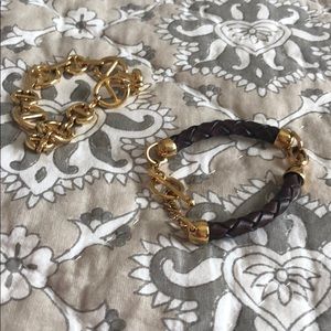 Two Ralph Lauren equestrian braclets